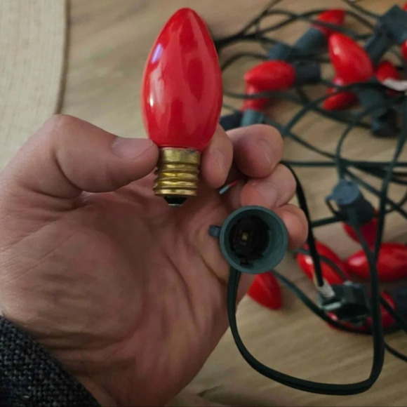 Vintage Incandescent Christmas Light Bundle - Picture 7 of 8